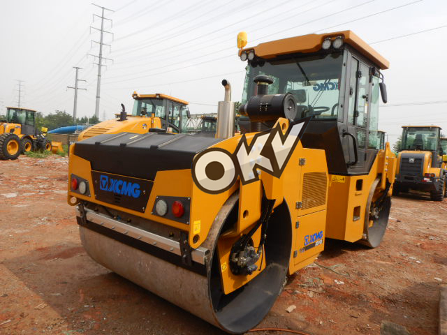 XCMG road roller XD103,XP163 and wheel loader LW500FN