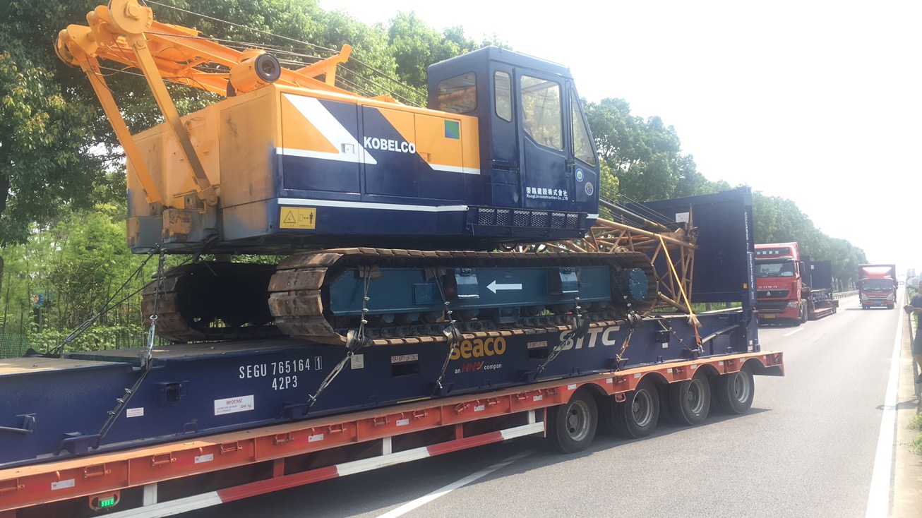 KOBELCO Crawler Crane to Southeast Asia 