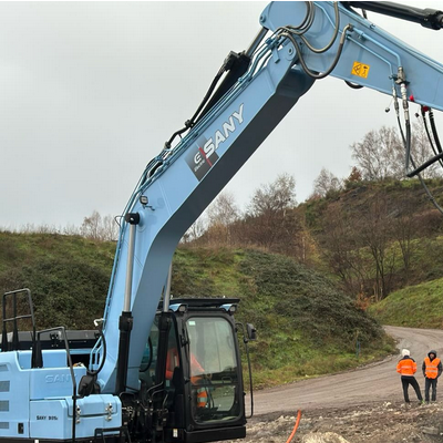 Top Prize! SANY's Pure Electric Excavator Receives European Recognition