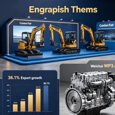 2026 Q1 Export Boom: Why Small Excavators Are Leading China’s Overseas Growth