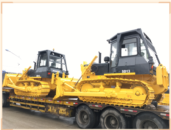 Shantui Tailored Bulldozers Delivered To Western African Customer