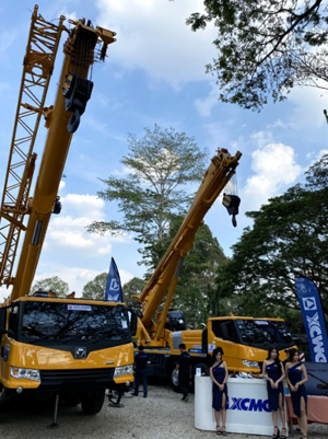 XCMG Hoisting Machinery Made Presence In PCA Exhibition In Thailand