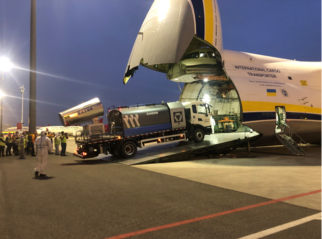 The Middle East Sends The World's Second Largest Transport Plane To Receive XCMG's Special Equipment For Epidemic Prevention
